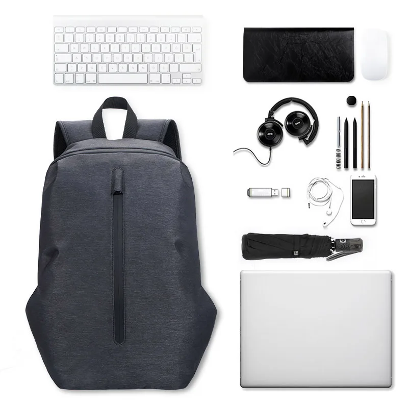 FEGER Backpacks Men Laptop Backpack Waterproof School Bag Anti Theft Pack Bags USB Charge Students Book Bags Travel Shoulder Bag