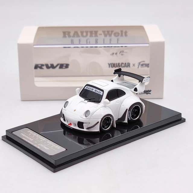 1:64 YOU&CAR x Furuya Q RWB RAUH-WELT BEGRIFF Models Collection Toys Car Gifts 5 colors white