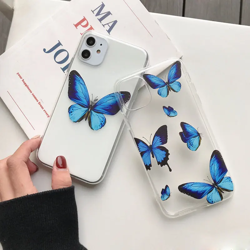 Мультяшный чехол для телефона Apple iphone 11 Pro X XS Max XR мягкая задняя крышка из ТПУ 6 6S 7 8