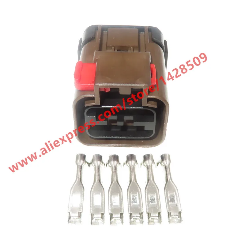

5 Sets 6 Pin Waterproof Gasoline Oil Pump Assembly Plug Female Auto Connector With Terminals 54200610