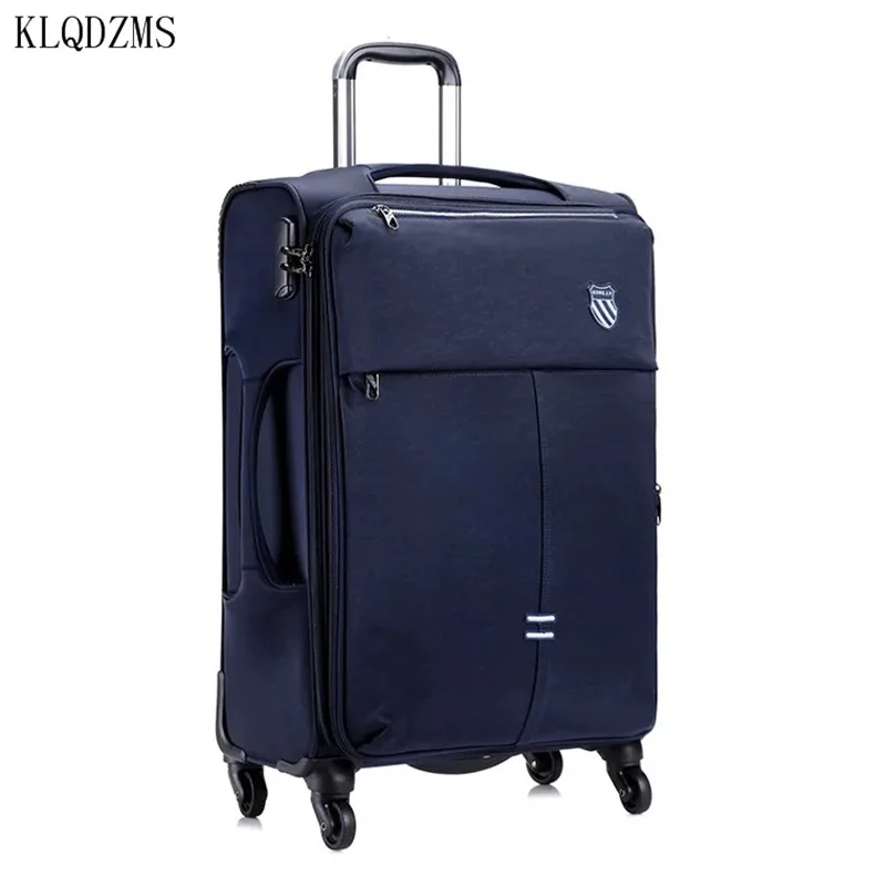 KLQDZMS 20"24"inch Rolling Luggage Spinner 28 inch High capacity Password Trolley Men Business Suitcase Wheels