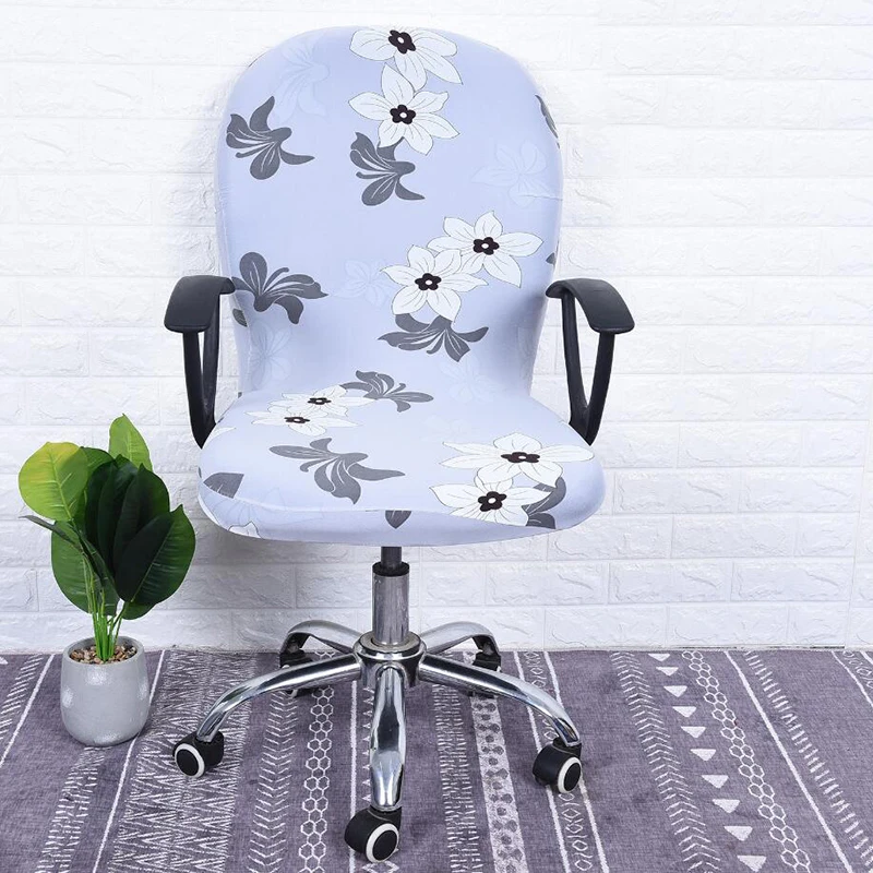 New Arrival Stretch Seat Arm Chair Cover Elastic Office Chair Cover Spandex Chair Slipcover Seat Cover for Computer Chair Case