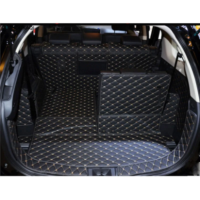 Автомобильный коврик для багажника Mitsubishi Outlander 2013 2018 карго лайнер аксессуары