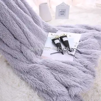

50 Blanket Ultra Plush Throw Blanket Warm Soft Fluffy Sherpa Blankets Sofa Bed Office Children Travel Cover Blanket