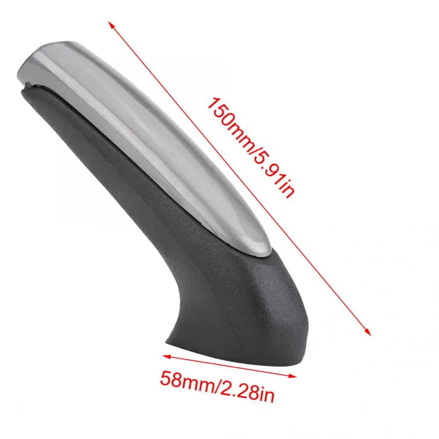 Car Handle Grip Cover Handbrake Protector Cover for Sedan 2006 2007 2008 2009 2010 2011 Interior Trim Black