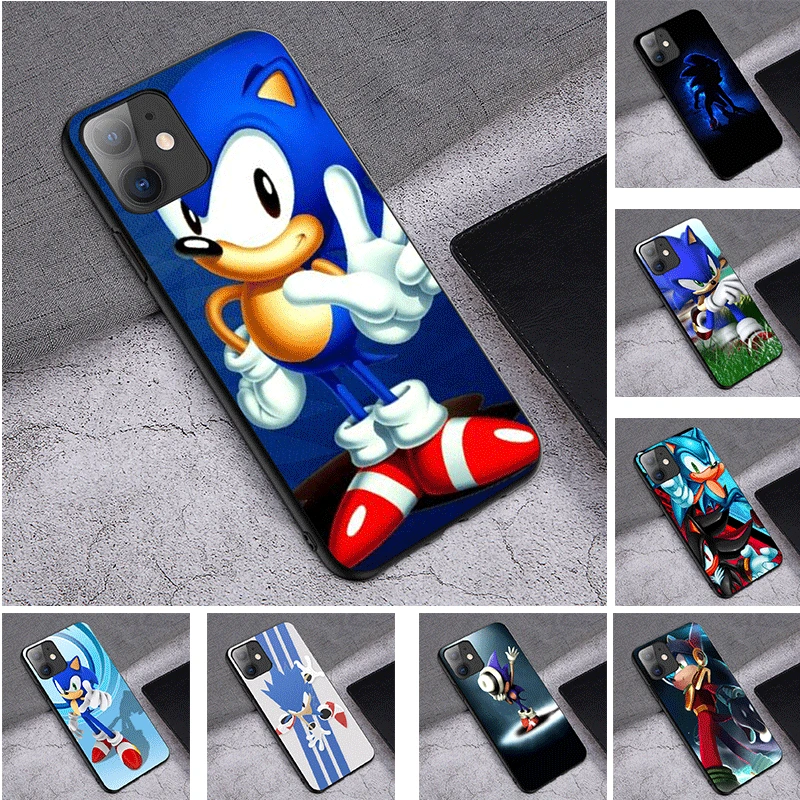 Чехол для телефона Sonic the Hedgehog из ТПУ iPhone 11 Pro XR X XS Max 7 8 6 6S Plus 5S SE 5 | Мобильные