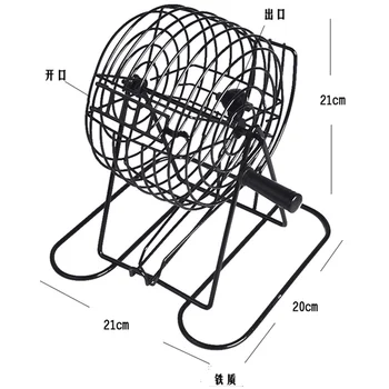 

01-75 Balls - Lottery Machine Draw Machine Party Bingo Game Lucky Balls Game Loteria/Loterie Juego De Bingo 2019 Hot Sale