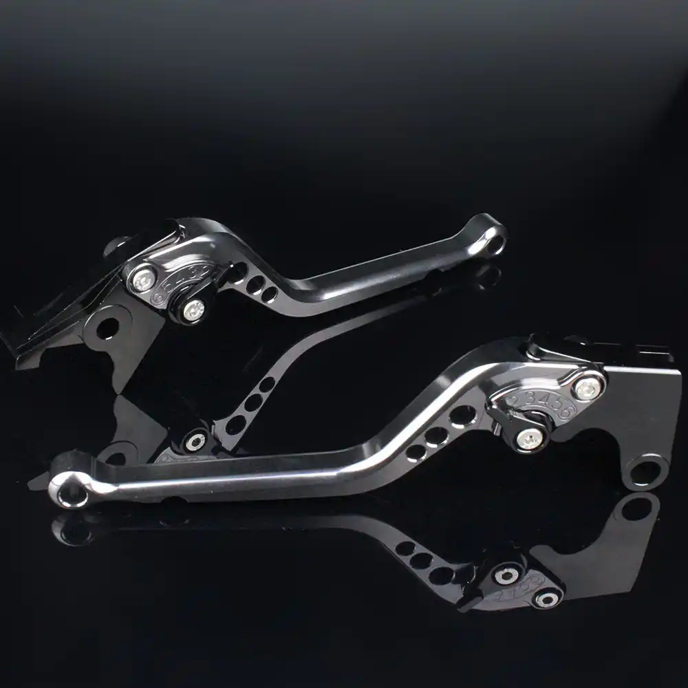 Royal Enfield Himalayan 410 TEC CNC Alloy Adjustable Levers Set Black