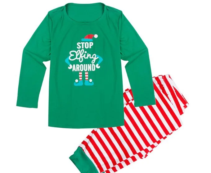 CYSINCOS; семейный Рождественский пижамный комплект; Одинаковая одежда для сна для всей семьи; пижамный комплект для взрослых и детей; Детский комбинезон; Рождественская семейная одежда для сна