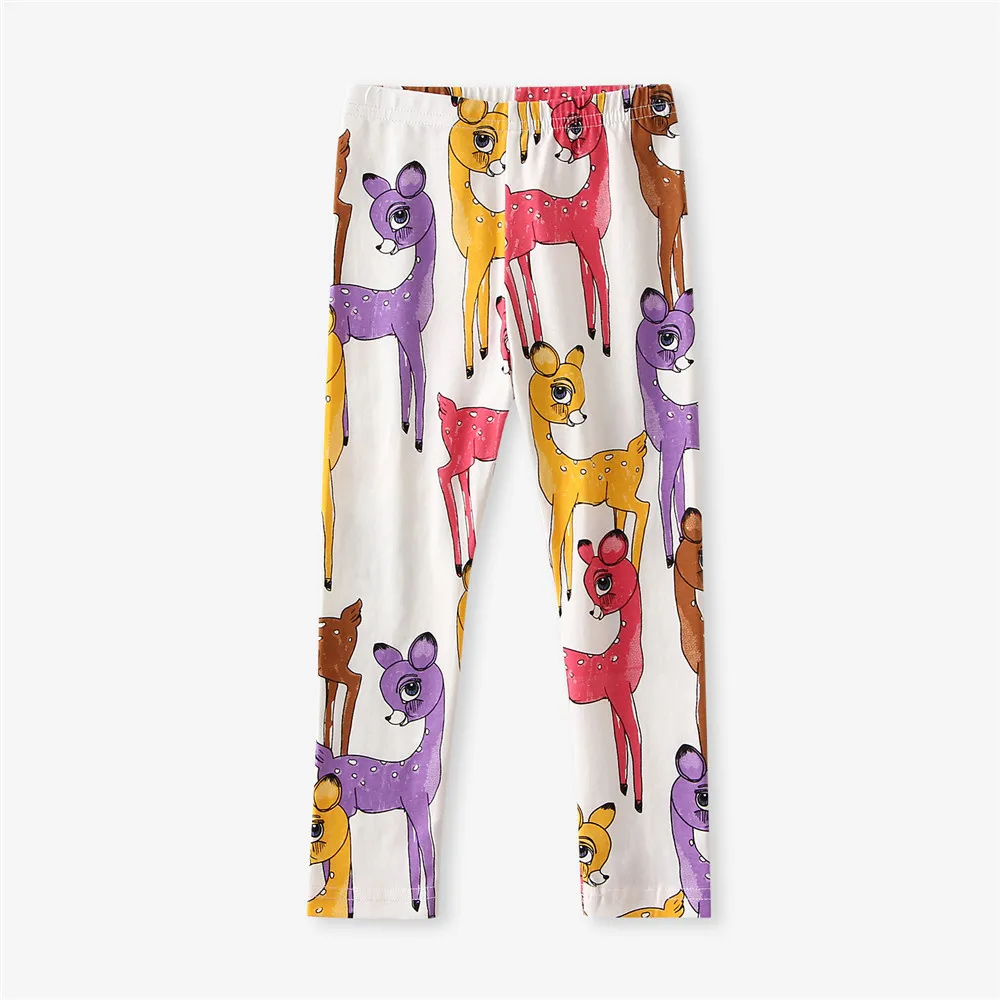 Newborn Pants Leggings Cartoon Animal Pattern Baby leggings Autumn Winter 100% Cotton Soft Girls Pants Baby Boy trousers baby trousers cotton pants baby leggings