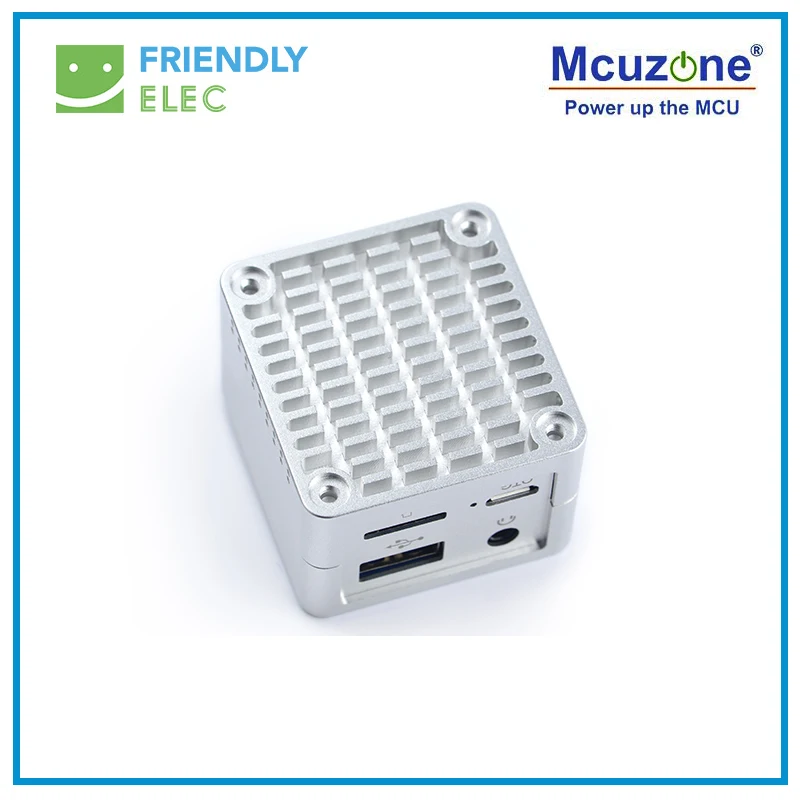 Programável em Python Kit de Alumínio Nanopi Metal Completo Habitação Oled Friendlyelec Neo - Imagem 4