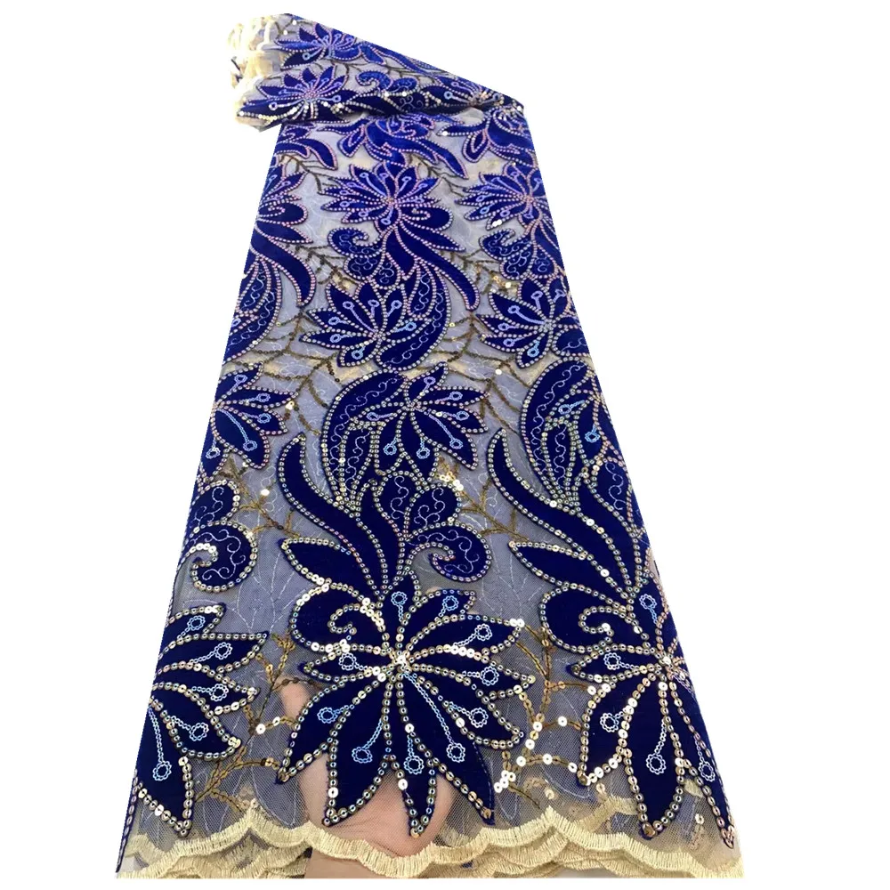 

Nigerian Wedding Tulle Lace High Quality 2021 African French Net Mesh Fabric with Small Sequins Fabircs For Sewing zx69-59