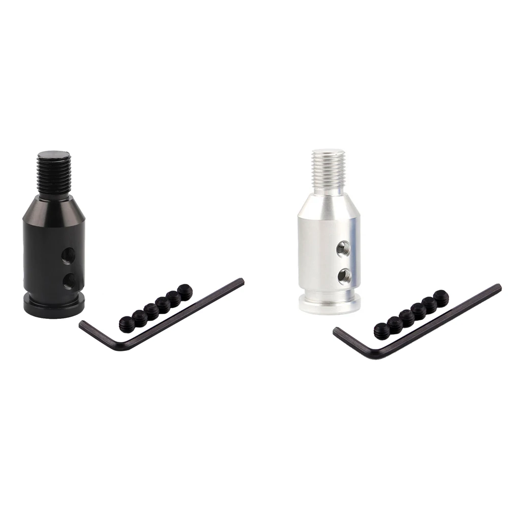 Universal Shift Knob Adapter Kit Threaded Type Gearshift Stick Adapter