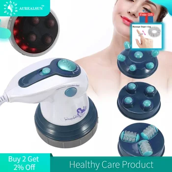 

Infrared Electric Neck Body Slimming Masajes Anti-cellulite Body Massager Pushing Handheld Cervical Spine health care Massage