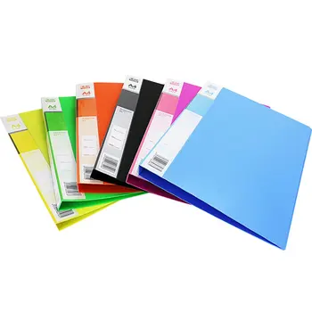 

TS-1603 Solid Color Stationery Files Folder Portable Size Business Office Document Holder Folder For A4 Paper