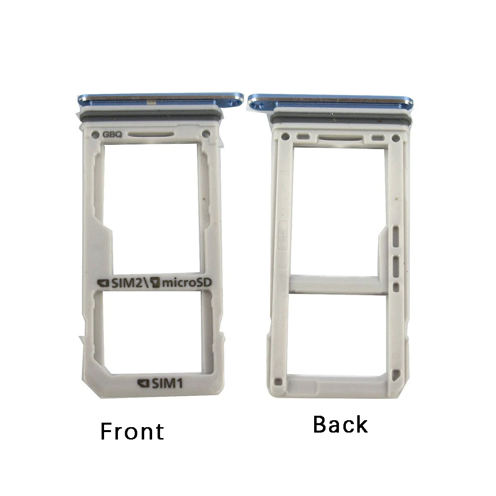 

For Samsung Galaxy S8 G950 S8 Plus G955 SIM Card Tray Sim Card Mini Dual Holder Slot 2019 New
