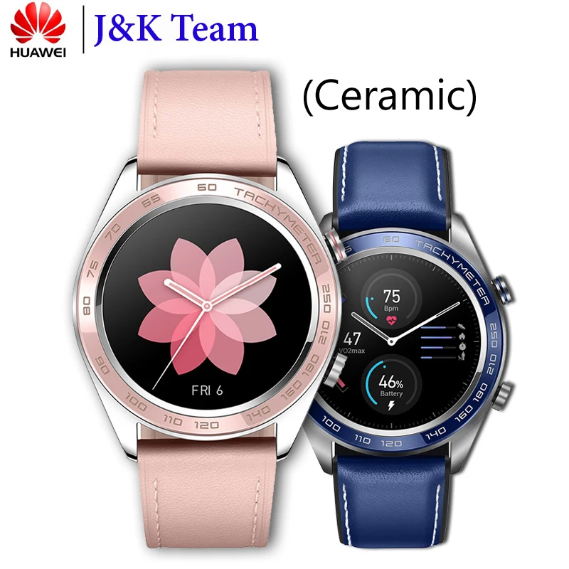 Huawei Honor Watch Dream керамические Смарт-часы для лица NFC gps 5 АТМ водонепроницаемый трекер сердечного ритма трекер сна работает 7 дней