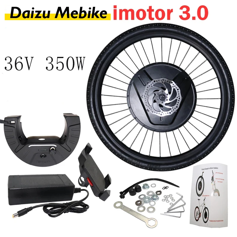 E-Bike Conversion Kit 36 V 350 W Controller e-bike Hub Motor Wheel Electric Bike Bicycle For | Спорт и развлечения