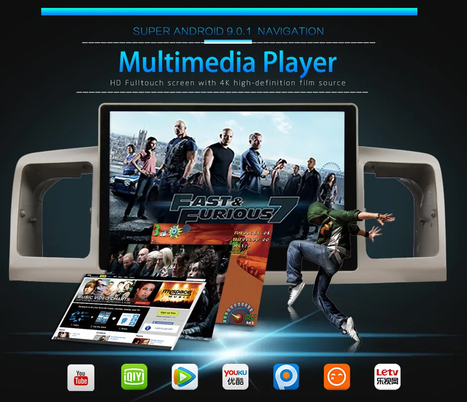 Klyde 4G wifi Android 9 Восьмиядерный 4 Гб ОЗУ 64 Гб ПЗУ DSP BT автомобильный DVD мультимедийный плеер Радио стерео для Audi A4 S4 RS4 8E 8F B9 B7