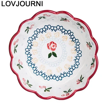 

Serving Flatware Vajilla Mutfak Malzemeleri Tableware Tigela Crockery Dish Plate Ceramica Soup Kitchen Dining Bar Ceramic Bowl