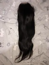 La srta. negro brasileño sin costuras recto 13x4 frente de encaje pelucas de cabello humano Marrón Medio, 4x4, cierre de encaje suizo peluca para las mujeres negras