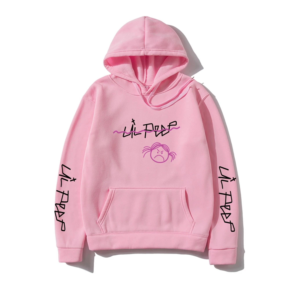 lil peep sweater pink