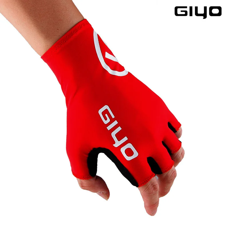 

GIYO Summer Cycling Road Bicycle Half Finger Glove S-02 Breathable Shock Absorbing Gloves Antiskid Soft