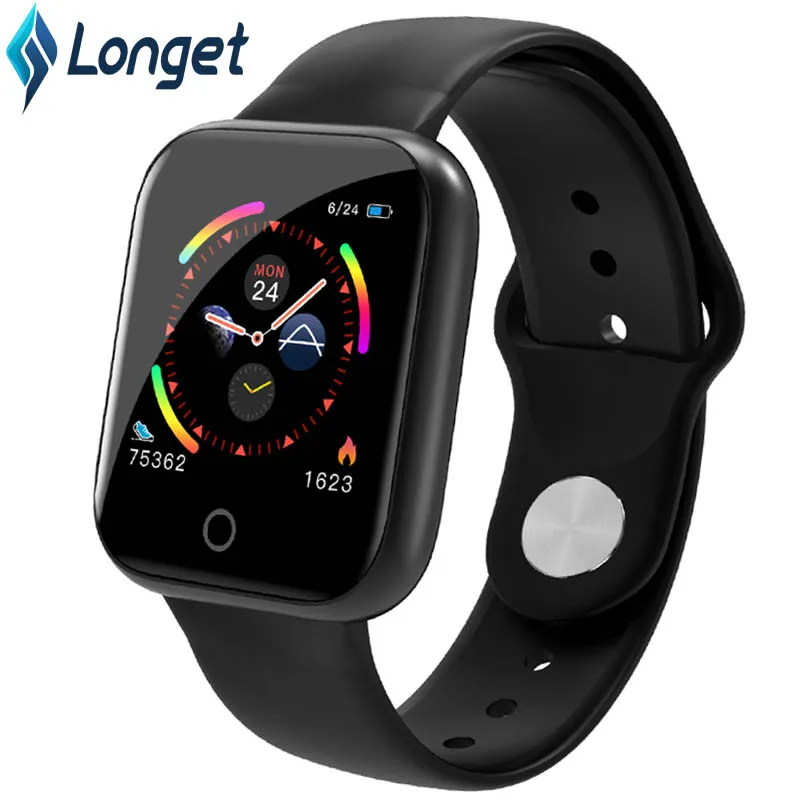 Longet I5 фитнес-трекер Смарт-браслет погоды водонепроницаемый мониторинг сердечного ритма активности фитнес-браслет для мужчин и женщин часы