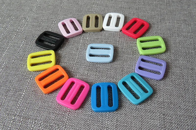 5pcs/lot 15mm 20mm 25mm colourful Plastic buckle strap buckle for bag backpack cat pet dog collar garment sewing DIY accessory