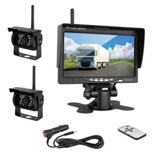 7 дюймов цветной ЖК-монитор автомобильный монитор заднего вида экран для автомобиля резервная камера Автомобильная Система помощи при парковке