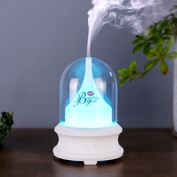 

New Streamer Aroma Diffuser Beautiful Shape Air Filter Freshener Essential Oil Diffuser Night Light for Home