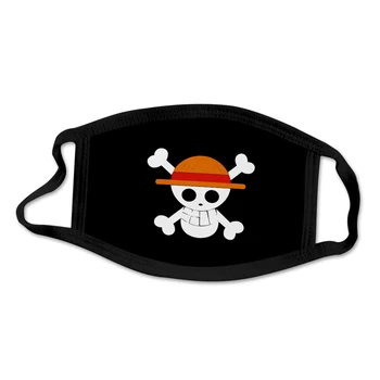

Reusable Washable Mask Anime One Piece Mask Men/women Fashion Hot High Quality Face Mask Cosplay Hip Hop One Piece Washable Mask