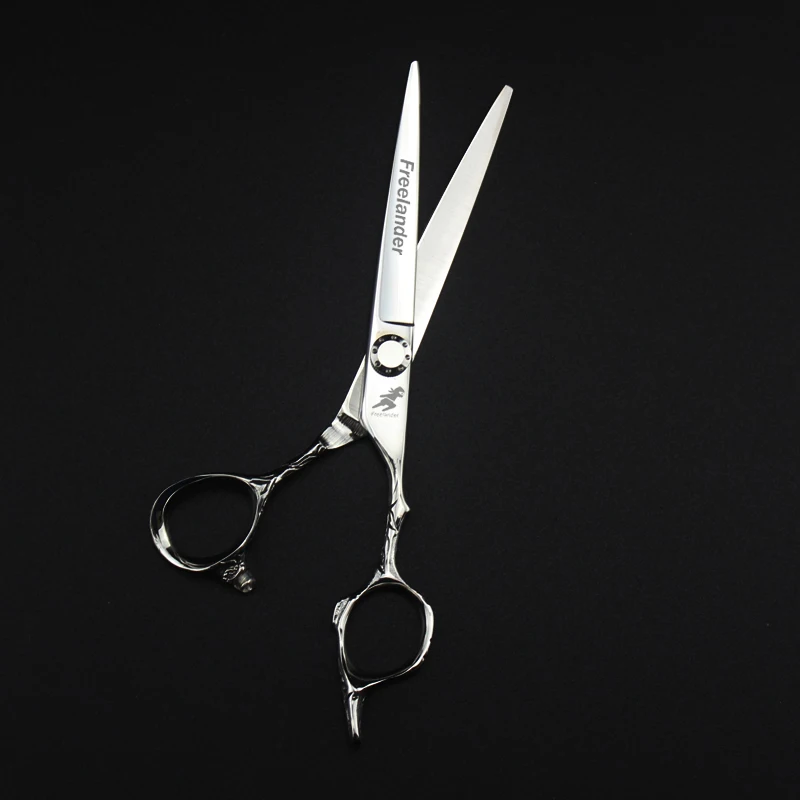 6 inch Professional pet grooming kit, straight scissors and curved pieces