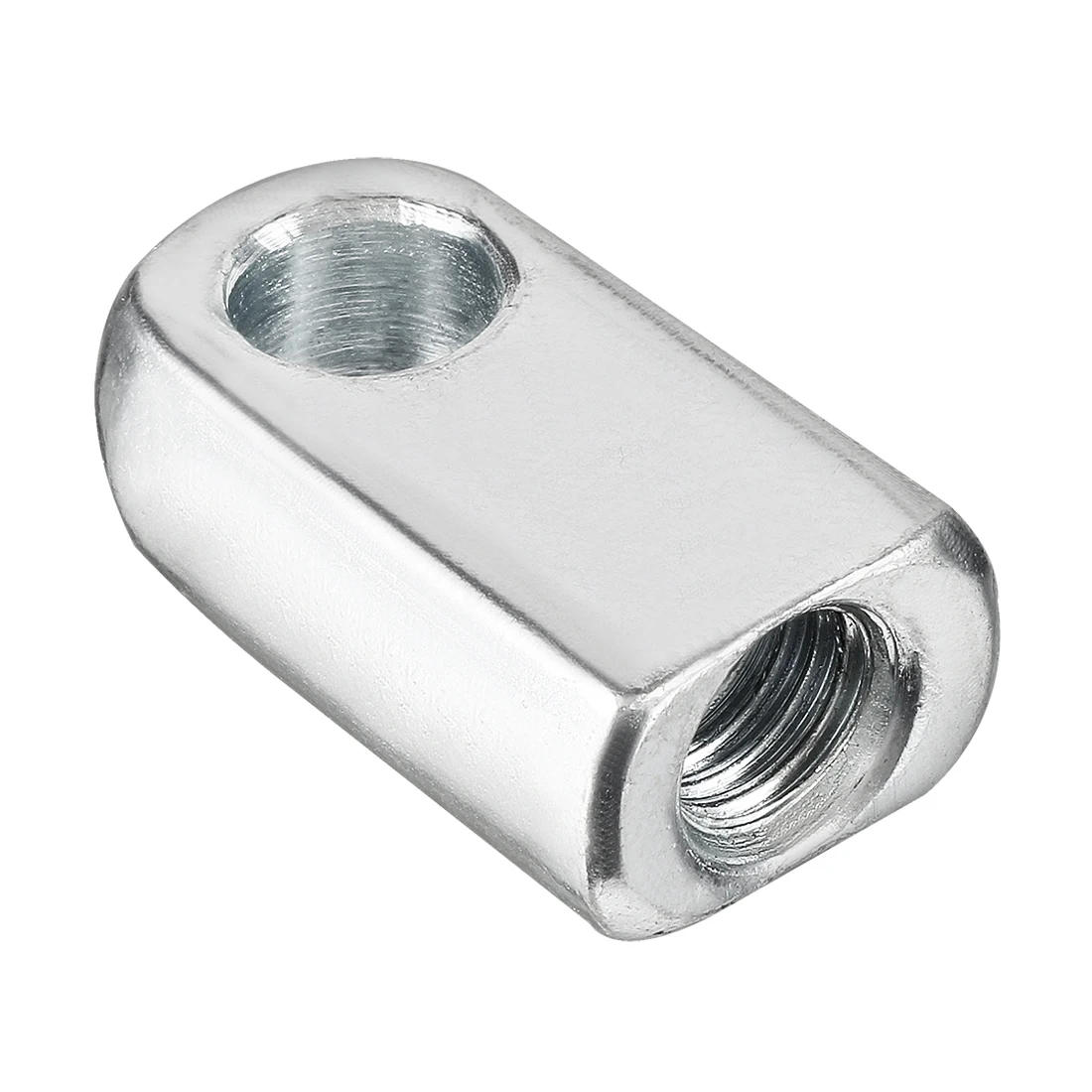 Gas Spring End Fitting 5pcs Gas Spring End Fitting M8 Female Thread 8mm Hole Dia A3 Steel Gas Spring Strut Joint Connector End Fitting Power Tool