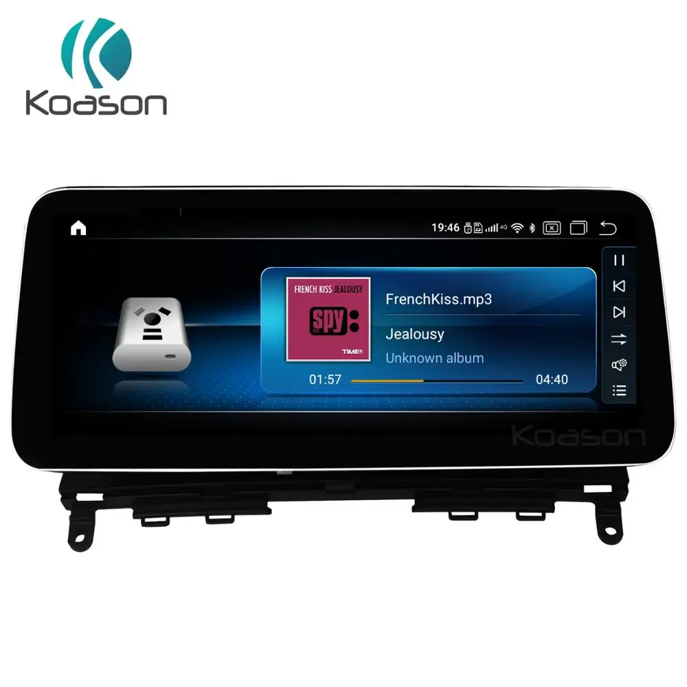 Автомобильный мультимедийный плеер Qualcomm экран 10 25 дюйма GPS навигация для Mercedes Benz C