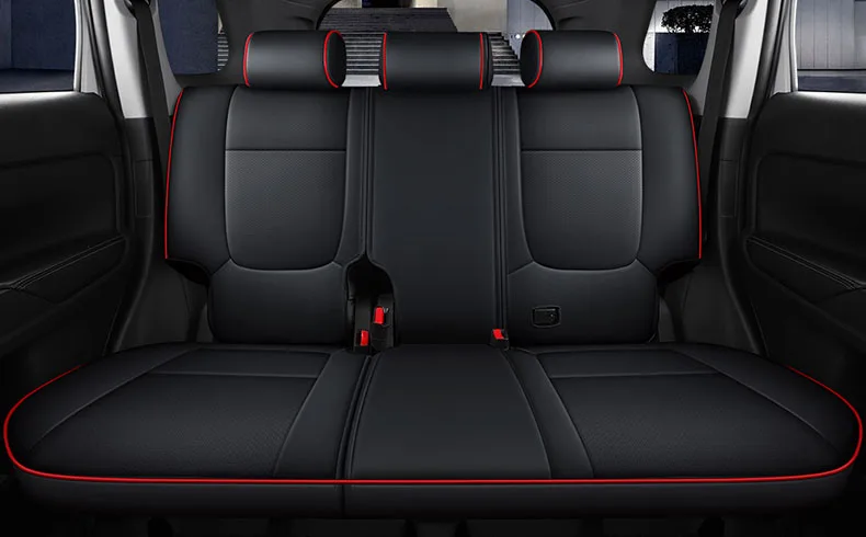 Чехлы для автомобильных сидений кожаные для Авто mitsubishi outlander автомобильные чехлы для сидений для авто товары автомобильные аксессуары Стайлинг