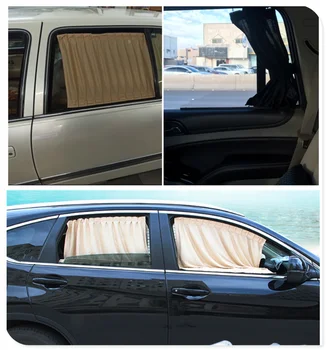 

2pcs Car styling Glass window Sun shade UV protection privacy for KIA i20 i30 8 Any Cars Avante Sonata Santafe