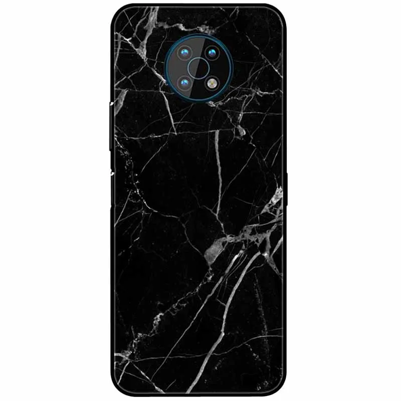 Silicone Soft Marble Fashion Phone Case - Stylish TPU Bumper Back Cover