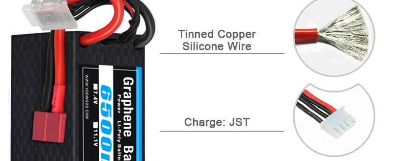 Yowoo Graphene Lipo Battery, graphene will increase discharge rate, capacity and life . graphen