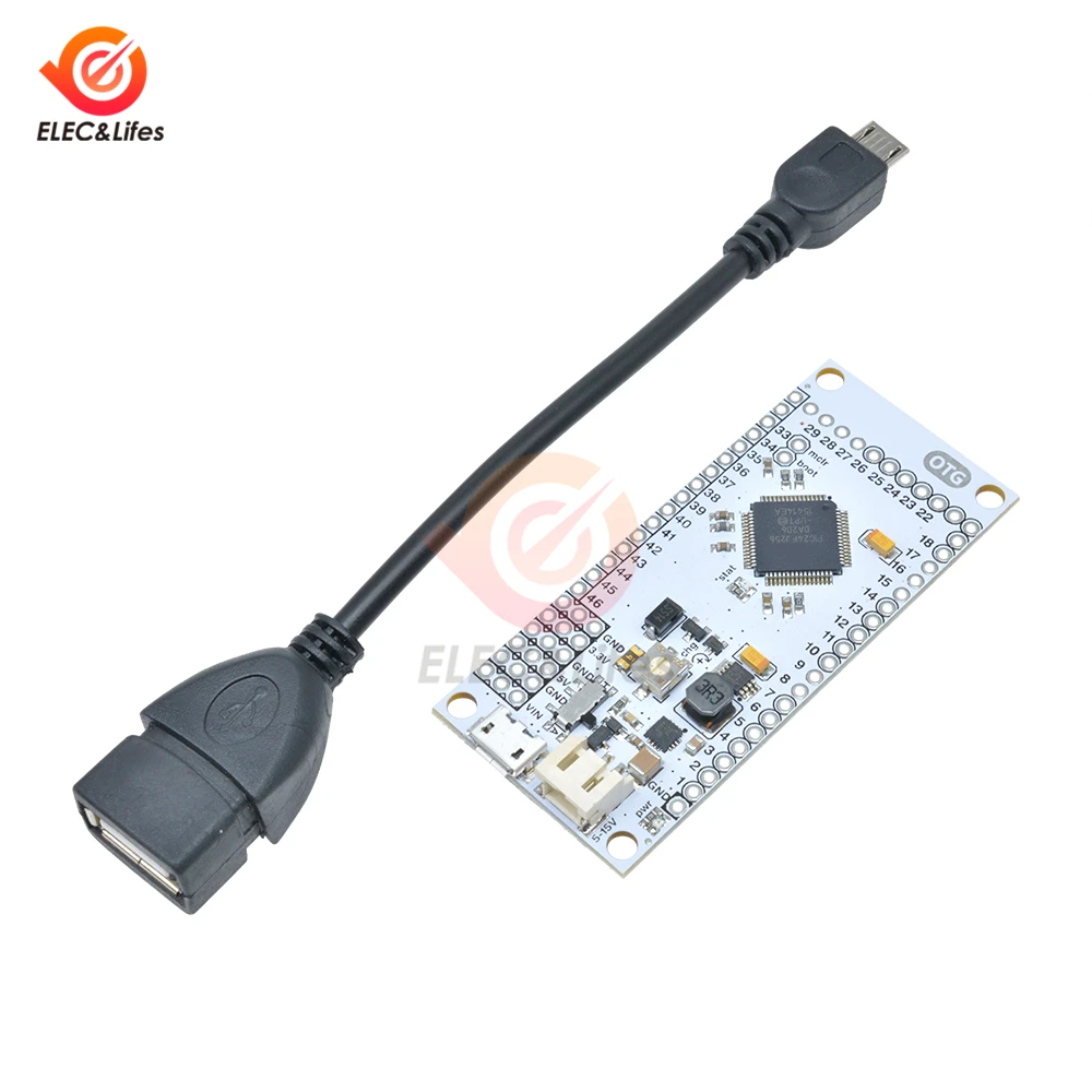 IOIO-OTG для макетная плата Android IOIO OTG PIC контроллер и USB OTG кабель для Android PC приложение Java