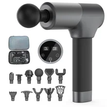 

2021 Deep Tissue Handheld Mini Massage Gun Percussion 30-speed Muscle Massage Gun Lighter Metal with Pistol Massager Electric