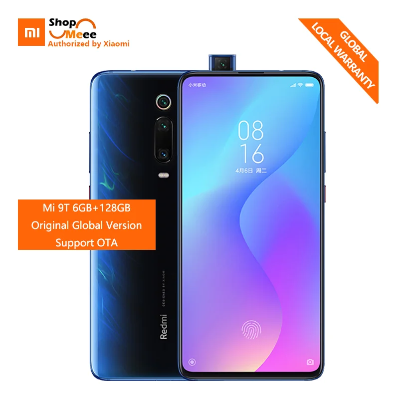 

Xiaomi Mi 9T Redmi K20 6GB 128GB Global Version Smartphone Snapdragon 730 48MP 4000mAh Camera 6.39 "Fingerprient Screen
