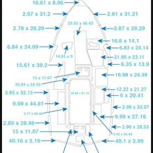 Malibu 23LSV коврик для кокпита лодка EVA Тиковый настил 1/" 6 мм