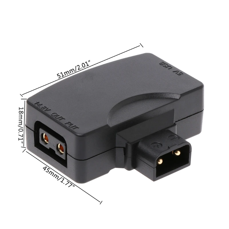D-Tap P-Tap к 5V USB разъем адаптера для Антона sony V-mount батареи камеры