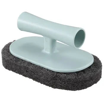 

Strong Decontamination Bath Brush Sponge Tiles Brush Strong Decontamination Bath Brush Kitchen Clean Tools Blue.