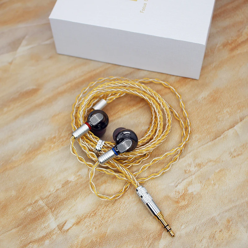 Новые гибридные наушники вкладыши seper DT6 PRO 2BA + 1DD пьезо Hi Fi для бега спорта съемный