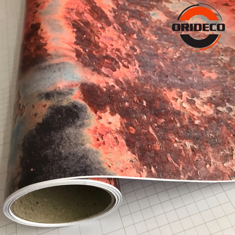 hot Sale Rust Camo Vinyl Wrapping 5