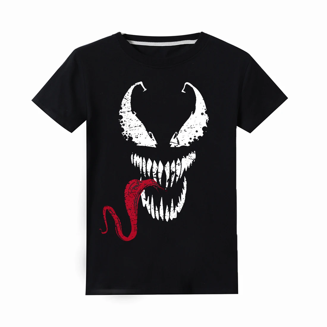 Детская одежда для больших мальчиков, футболка с надписью «LIke a BOSS Deadpool Venom» футболка из хлопка одежда для маленьких девочек рождественская рубашка