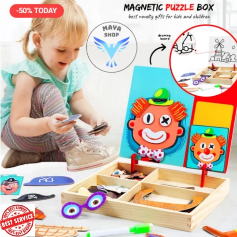 3d magnetic puzzle