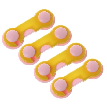 

4Pcs Doors Drawers Wardrobe Toddler Baby Children Protection Safety Plastic Lock GXMB